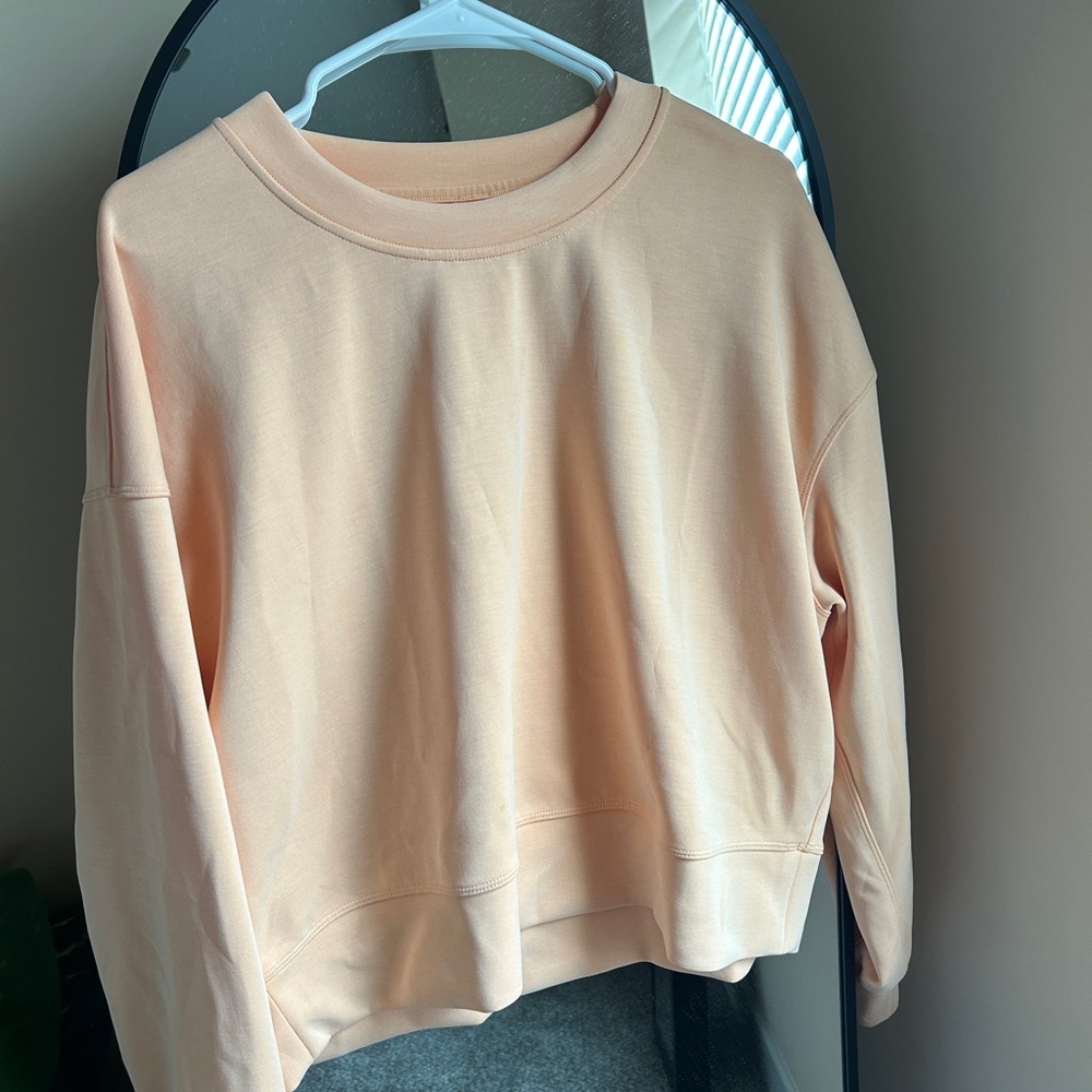 Lululemon perfectly oversized crop crew softstreme SUMG 8